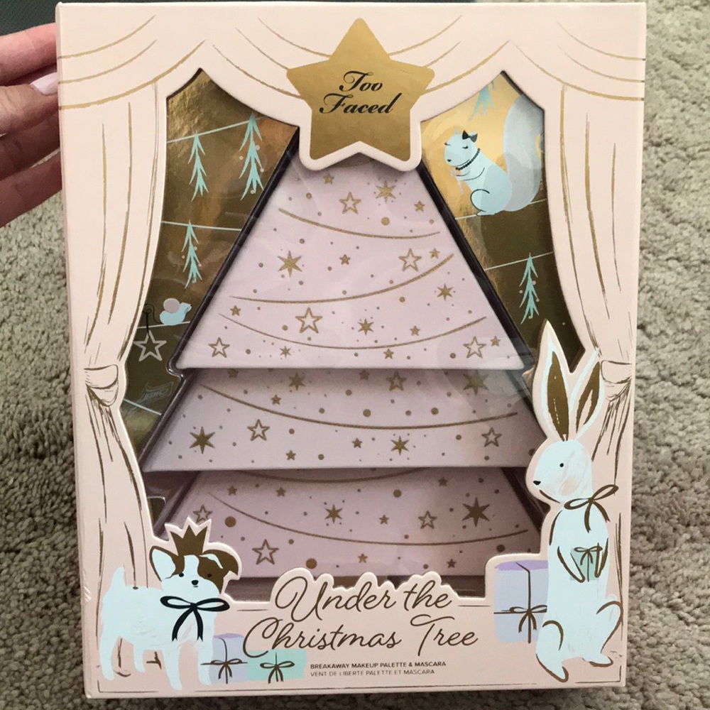 Too Faced Christmas palettes